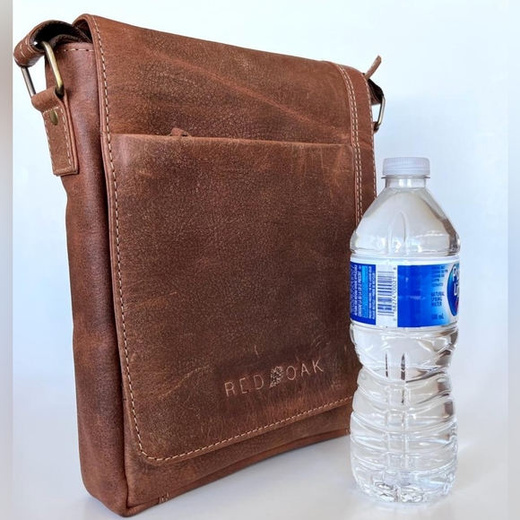 Cross body bag, Leather bag, Sling bag pebbled leather. - Picture 2 of 8